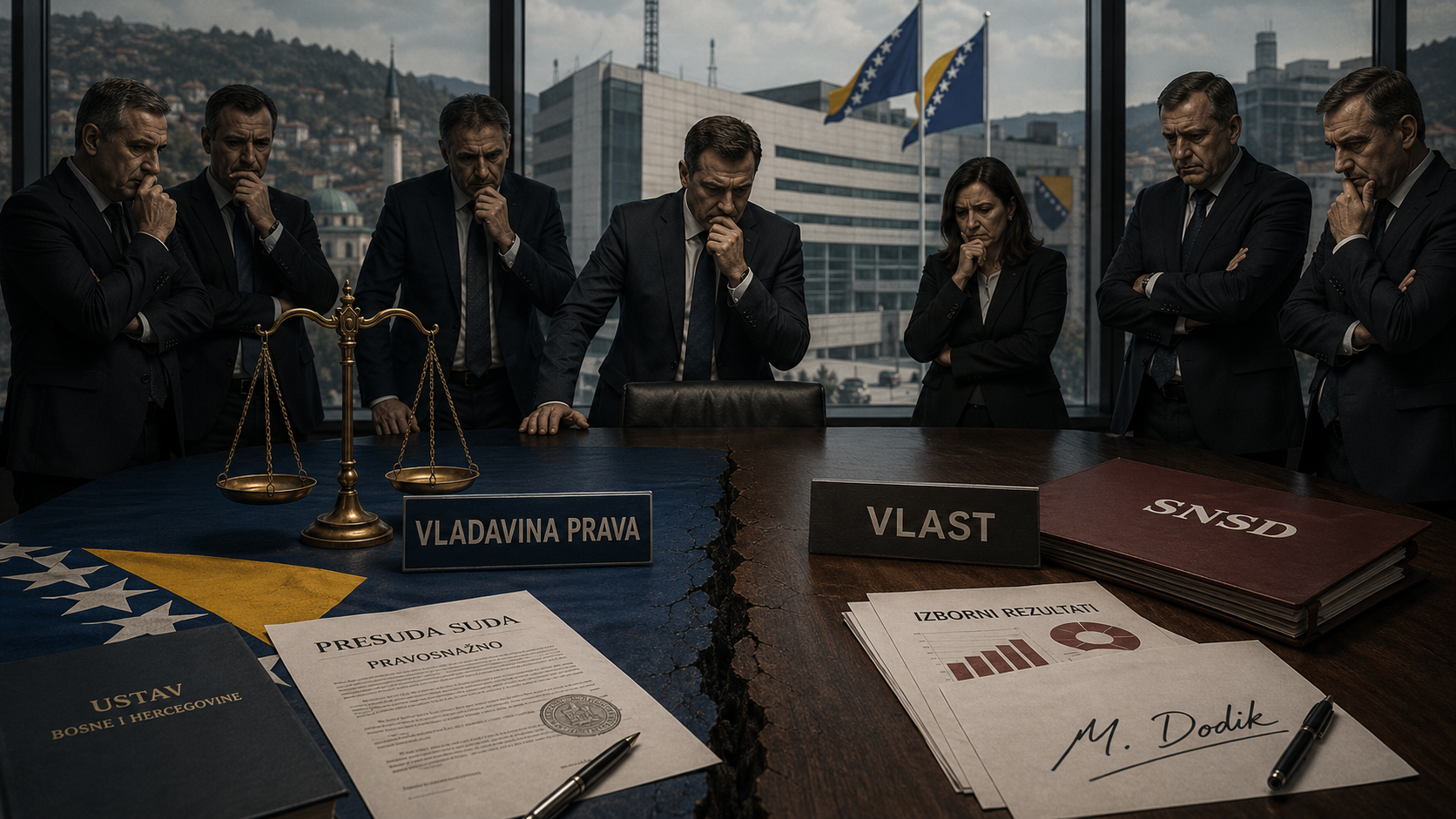 Ako SNSD bude nezaobilazan: Ko će iz FBiH sjesti za sto sa strankom čije je liste potpisao pravosnažno osuđeni Dodik?