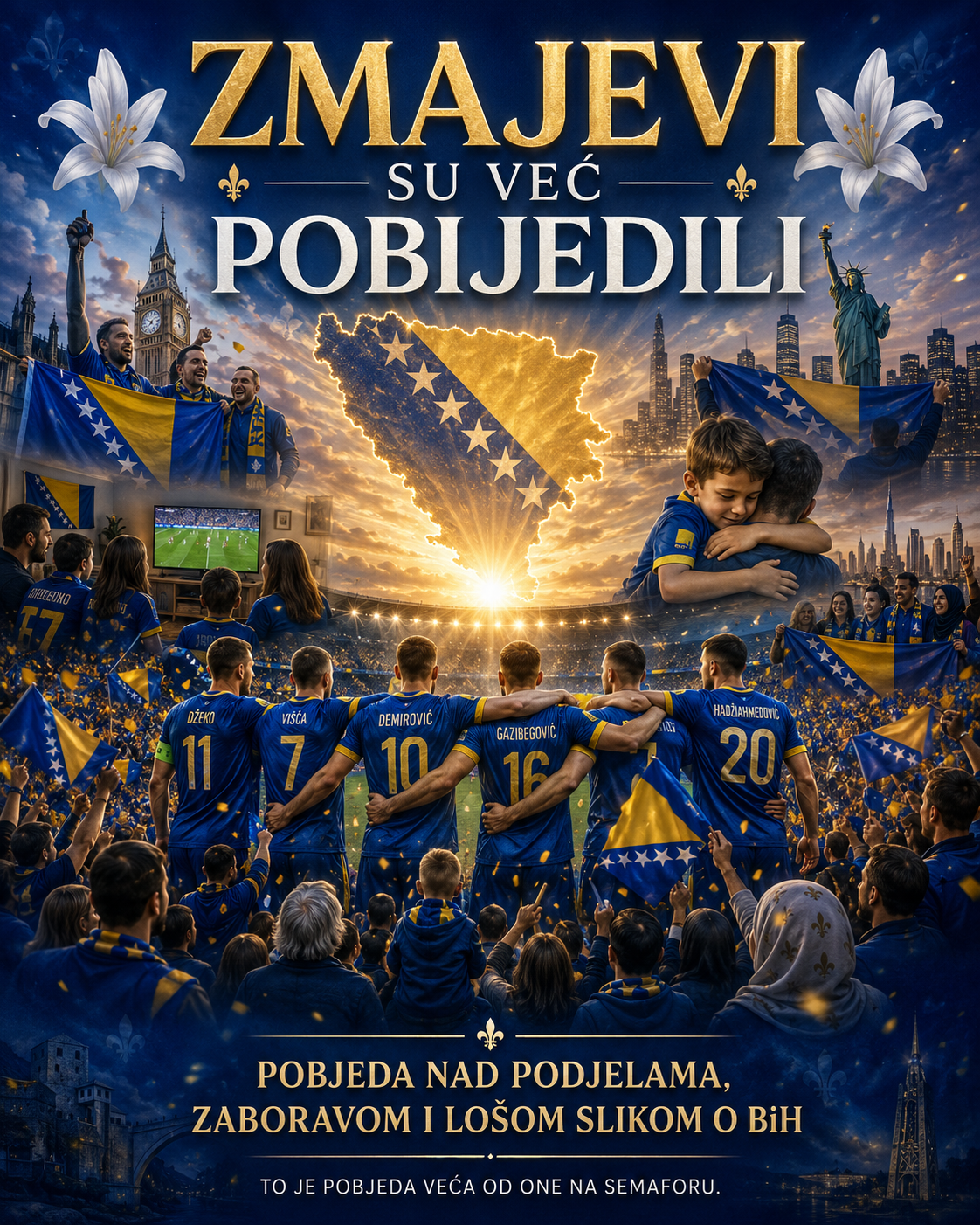Zmajevi su pobijedili zaborav: Bosna ponovo živi u srcima naše djece širom svijeta