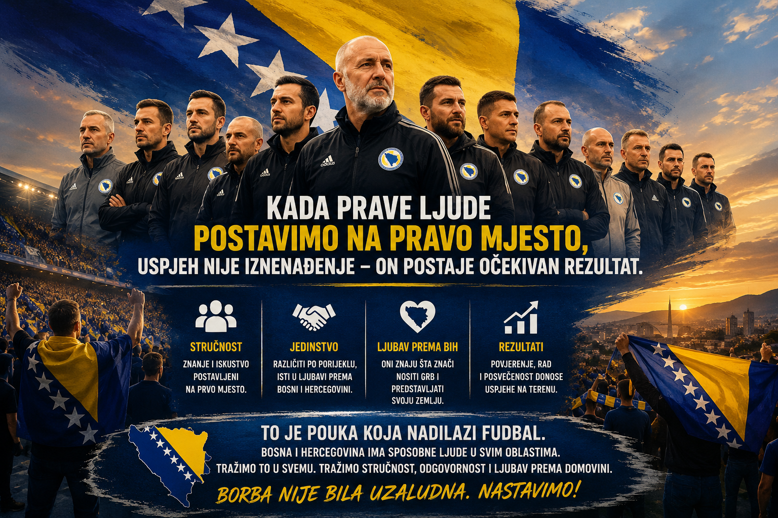 Postoji jedan detalj u reprezentaciji BiH koji može promijeniti cijelu državu