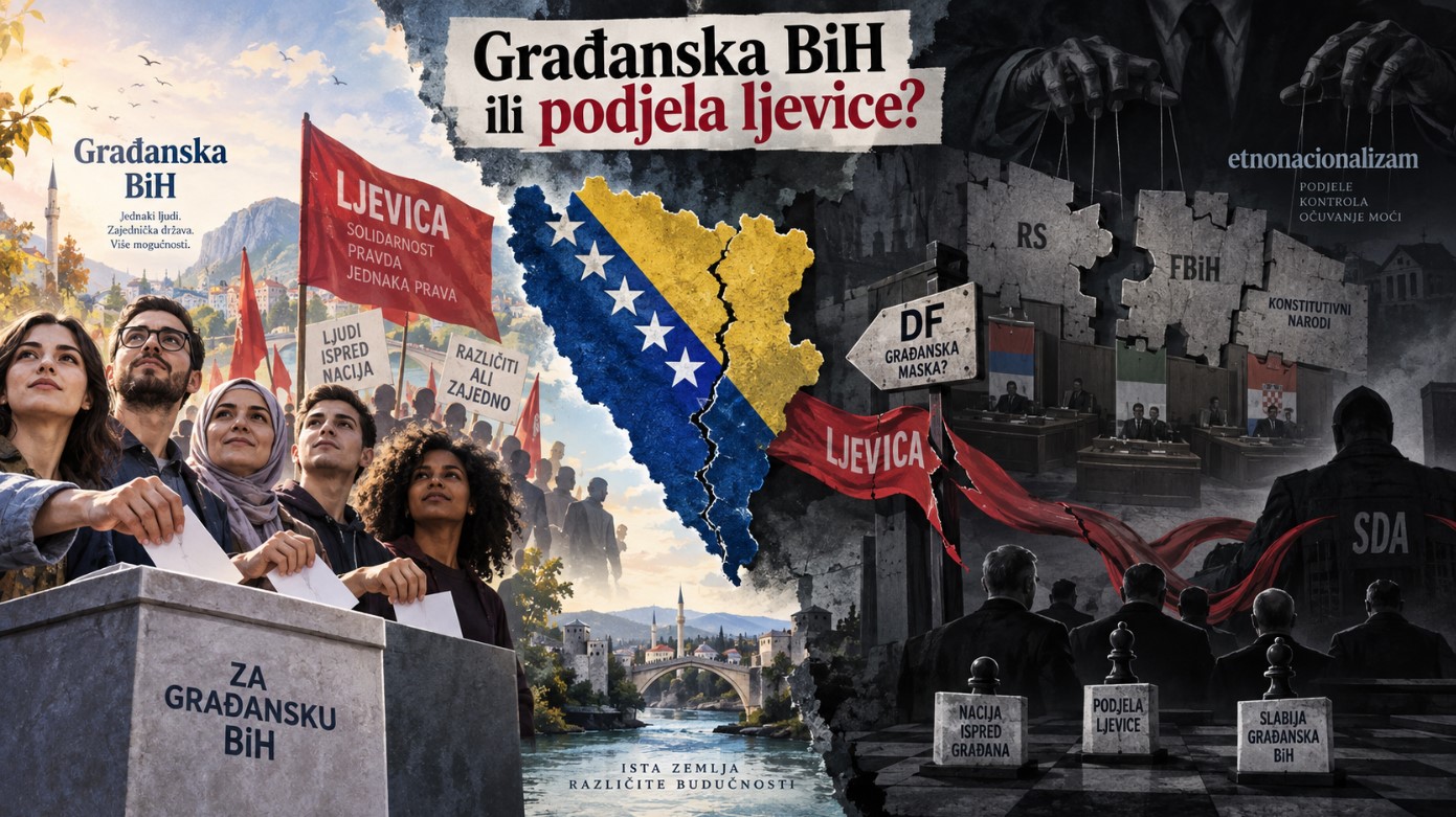 PARADOKS DF-a: MOŽE LI DF GRADITI GRAĐANSKU BiH U POLITIČKOM ZAGRLJAJU SA SDA?